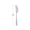 Dessert Forks Salad Fork 7.5 Inches Big Tea Fork BUY&USE Stainless Steel Hammered Surface Silver Tableware 12 PCS