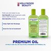 Hollywood Beauty Olive Hair Oil, 8oz Bottle, Also for Bath, Body and Nails, Fights hair breakage, Hair treatment, Adds shine, Heat Protection