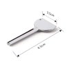 sansheng 4PCS Tube Key,Tube Key Squeezer,Tube Roller Key,Tube Squeezer Toothpaste Squeezer Metal Tube Presser Tube Roller Tube Wringer Keys Dispenser Roller （Silver）