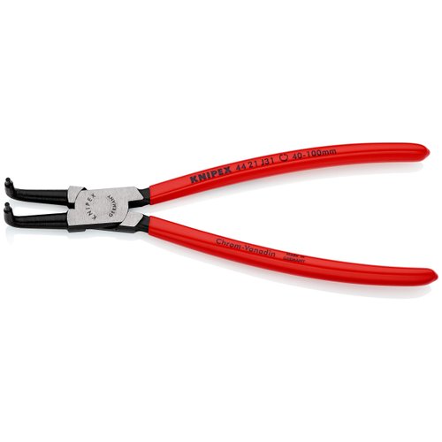 KNIPEX Internal 90 Angled Snap Ring Pliers-Forged Tips
