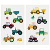 24 Sheets Tractor Temporary Tattoos, Birthday Decorations Tractor Party Favors