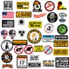 150 PCS Hard Hat Stickers for Tool Box, Helmet, Funny Blue Collar Stickers, Prank Meme Vinyl and Waterproof Decal for Mechanics, Electricians, Union, Oilfield, Military, Construction