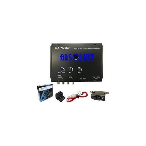 BXPRO2 Digital Bass Maximizer Processor with Dash Mount Remote Control