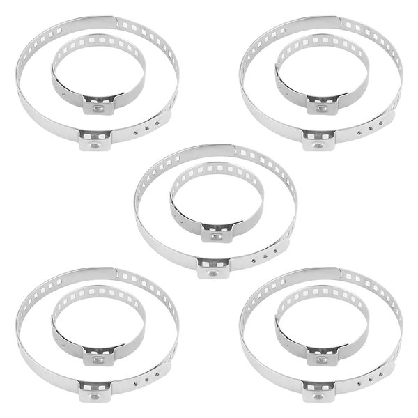10PCS CV Boot Clamps Kit,Stainless Steel CV Axle Boot Clamp Tool,Adjustable CV Boot Banding Tool for Car Accessories Replacement