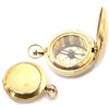 collectiblesBuy Handmade Brass Compass Nautical Collectible Retro Style Pocket Compass Decorative Gift Small Brass Finish Compass Push Button