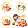 FS Toy Cash Register for Kids, with True Barcode Scanner & Calculator Toys, Pretend Play for Toddlers 3-5, Shopping Playset, Kids Cash Register with Credit Card for Kids Boys and Girls Ages 3 4 5 6 8