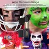 Joyeee Eye Black Stick for Sports, 6Pcs Face Paint Stick, Eyeblack Stick for Football Baseball, for Sports/Clown Makeup/Halloween/Costume Parties Accessories, Pink/Black/White/Green/Red/Blue