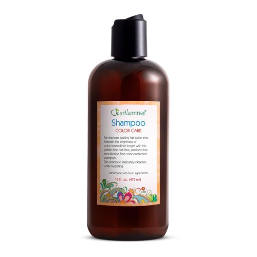 Just Nutritive Color Care Shampoo | Best Shampoo for Color Treated Hair | Preserve Your Hair Color Longer | Color Safe Shampoo | Products For Color Treated Hair | Natural Ingredients 16 fl oz