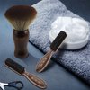 NICEMOVIC 3 IN 1 Barber Neck Duster Brush Set, Professional Barber Accessories Cleaning Supplies, Duster Nylon Brush Hair Cutting Styling Brush Tool