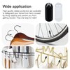 Lawie 140 Pack 2 MM-6.5 MM Clear Black Headbands Rubber End Caps Hair Clips Hair Pins Hair Bands Safe Elastic Protect Tube Covers Screw Thread Cable Bolt Round Protectors Feet Tips Accessories