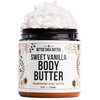 Whipped Body Butter for Women | SWEET VANILLA Body Lotion for Dry Skin | Whipped Shea Butter Body Cream | Paraben Free, Non-Greasy | Sweet Vanilla Body Butter 8 oz