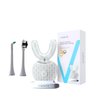 V-WHITE Ultrasonic U-Shaped Toothbrush for Teeth Whitening, Electric Toothbrush For Adults - 360° Mouth Cleansing, Hands Free Gums Protection - Wireless Charging & LED Light -Waterproof IPX7 Certified