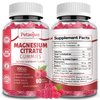 Magnesium Citrate Gummies | Magnesium Supplement for Adults | High Absorption Magnesium Supplement | Vegan, Non-GMO Magnesium Gummies | 60 Raspberry Flavor