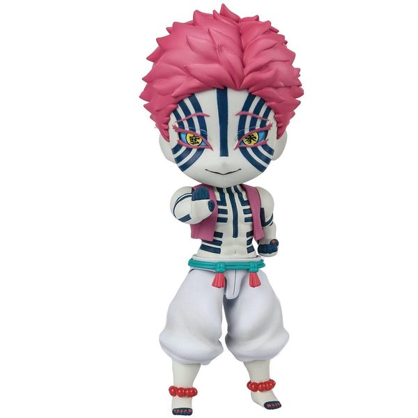 TAMASHII NATIONS - Demon Slayer: Kimetsu no Yaiba - Akaza, Bandai Spirits Figuarts mini Action Figure