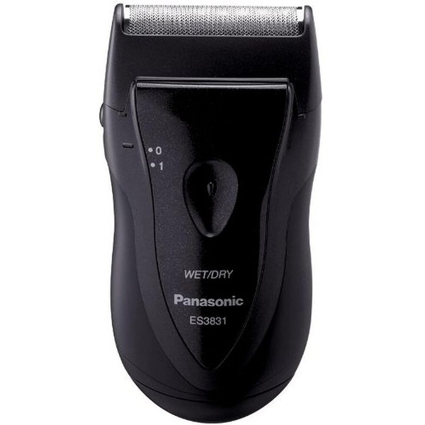 Panasonic Electric Razor for Men, Cordless Wet Dry Lightweight Shaver with Ergonomic Grip, ES3831K, Black