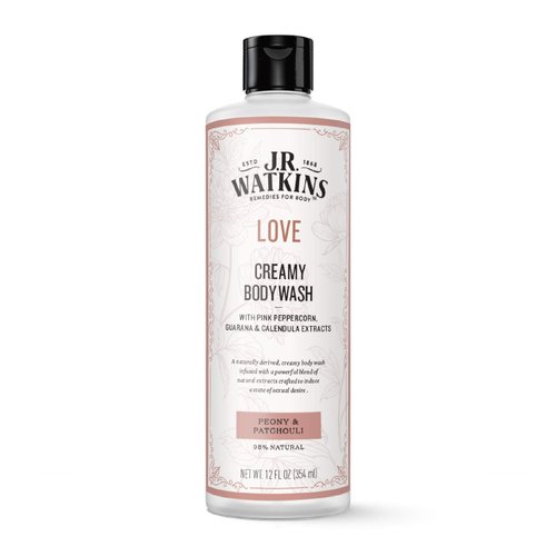 Love Creamy Body Wash (Peony & Patchouli) 12 fl oz