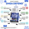 DHEA 200mg Supplement Pregnenolone 100mg for Men & Women with DIM Ashwagandha Boron 6mg Complex Calcium Magnesium Zinc 50mg Vitamin D3 5000 iu Hormone Support Capsules Pills - Made in USA 60 Ct