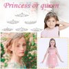 6 Pack Crystal Tiara Crown,Rhinestone Princess Crown,Silver Crystal Tiara for Girls,Women,Weddings,Parties,Prom Headdresses