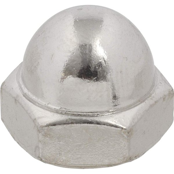Hillman 180087 Nickel Acorn Nuts, 1/4"x 20", 100 Piece