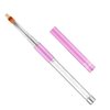 Ombre Nail Brush, Nail Painting Art Brushes with Rhinestone Handle Nail Design Brush for Nails Extension Manicure Cleaning Gradient Gel Polish