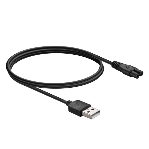 USB Charger Cord Charging Cord Compatible with Iwoole,FONDFEEL,Krovena,Wyklaus Head Shavers for Men