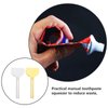 GLEAVI 2pcs Paw Shaped Toothpaste Tube Squeezer Manual Bathroom Roller for Efficient Toothpaste Dispensing Ideal for Use Easy to Use and Clean