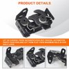YINAVAGAD 2048800260 Front Left/Right Hood Safety Catch Latch Lock for Mercedes-Benz C250 C300 C350 C63 AMG E350 E400 E550 E63 AMG GLK250 GLC300 GLK350 GLS450 ML350