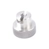Knob for Bottle Jack Valve Release Screw On Harbor Freight Hydraulic Press Made of 6061 Aluminum (3/8")