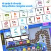 Magnetic Color and Number Maze Toys, Montessori Toys for 3+ Year Old, Wooden Puzzle Activity Board, Learning Educational Preschool Activity Toys for Toddlers and Kids Boys Girls 3 4 5 Years Old (blue)