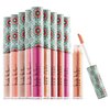 Nicole Miller 10 Pc Lip Gloss Collection, Shimmery Lip Glosses for Women and Girls, Long Lasting Color Lip Gloss Set with Rich Varied Colors (Green)