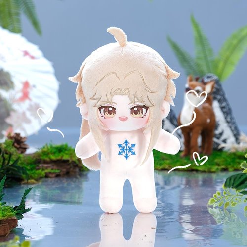 KIRA KIRA Honkai: Star Rail Yanqing Plushie 20cm/7.8’’ Anime Figure Soft Stuffed Plushie Honkai: Star Rail Yan Qing Plush Doll Cosplay Props Collection