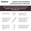 Keurig Water Filter Refill Cartridges, Replacement Water Filter Cartridges, Compatible with 2.0 K-Cup Pod Coffee Makers, 2 Count