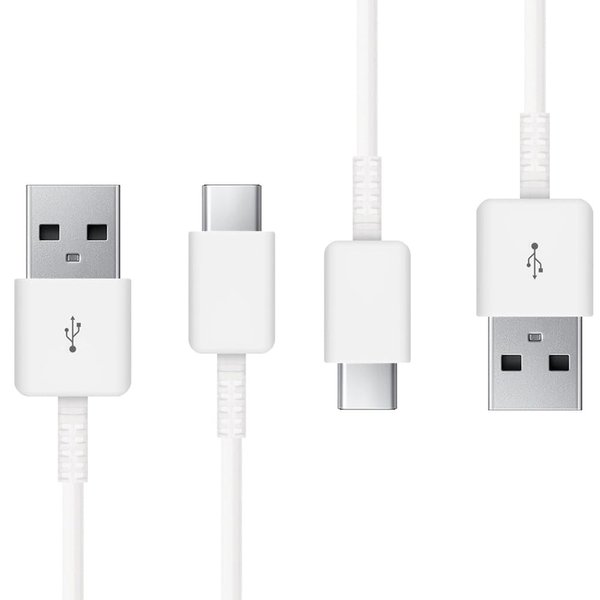 Works by VOLT PLUS TECH Original 10ft USB-C Cable Compatible with Your OnePlus 5 with Fast Charging and Data Transfer. (White 3M)