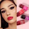 Water Tint Grapefruit Lip Tint Stain, Vivid Color Lip Stain Long Lasting Waterproof, Korean Lip Gloss Moisturizing Natural, Multi-use Lip and Cheek Tint, Lightweight & Non-sticky Finish Lip Tint (4#)