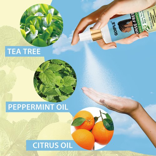 Braid Shampoo Rinse-Free Shampoo for Braid, No Water Shampoo for Locs, Braids, Twists, Weaves, Dry Shampoo Dreadlock Shampoo for BuildUp, Odor, Itch & Flakes, No Residue, Chemical Free 6.8 fl oz