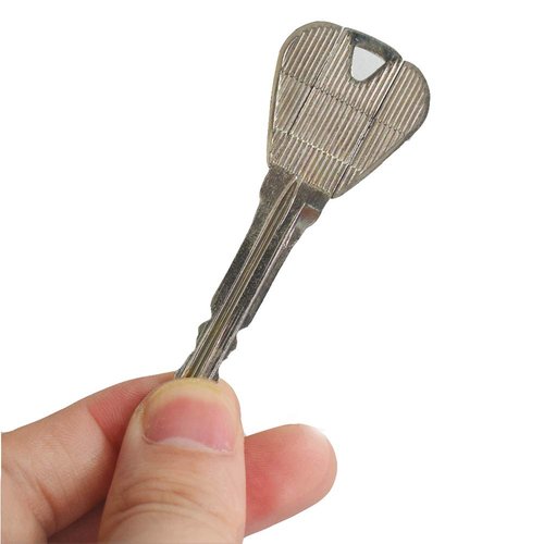 OUERMAMA Folding Key Through Bottle Magic Trick Ring Penetration Gimmick Magic Props Fun Magic Toy Easy to Play for Adults