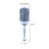 Cricket Friction Free 2” Thermal Hair Brush Seamless Ceramic Barrel Professional Styling Hairbrush Anti-Static Tourmaline Ionic Bristle for Blow Drying Curling All Hair Types Light Blue