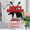 Qertesl Guitar Cake Topper，Music Theme Cake Topper，Music Note Birthday Cake Toppers Decorations For Musician Birthday Party Rock Theme Party Guitar Theme party Supplies