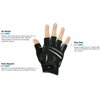 Women's Beastmode Half Finger Fitness Gloves (Medium)