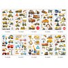 Construction Temporary Tattoos for Kids, Cars and Trucks Tattoos for Boys, Construction Birthday Party Supplies, 110+ Different Patterns, Including Excavators, Cranes, Trucks, Bulldozers, etc