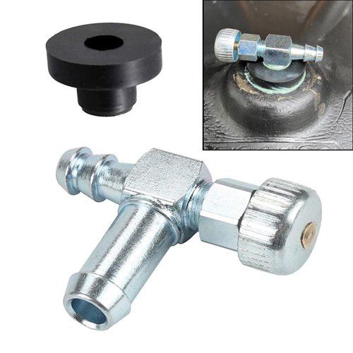CDZWJ Fuel Tank Shut Off Valve+Fuel gas Tank Grommet+fuel filter for Craftsman Generac Portable Generator, Lawn Mower, Snow Blower 33/64" Fuel Tank Hole