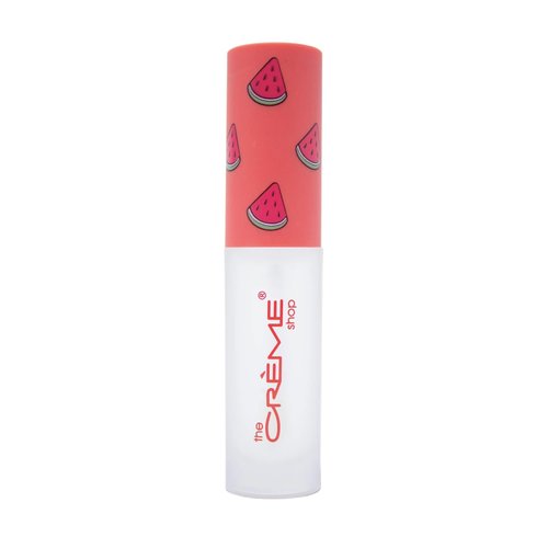 The Crème Shop Moisturizing Lip Gloss | Hydrating Oil & Conditioning Treatment with Nourishing Coconut Oil and Essential Vitamins A, C and E | Made in Korea | -Watermelon Ice