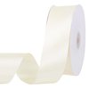 Ivory Satin Ribbon 1 1/2 Inch 60 Yards Cream Ribbon for Wedding Gift Wrapping Hair Bows Crafts Flower Bouquet Birthday Decorations