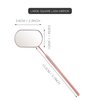 Pretty memory Lash Mirror, 2.2Inches Stainless Steel Makeup Mirror, Eyelash Extensions Accessories for Lash Extension Supplies, Lash Tech Must Haves (Rose Gold)