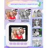 Instant Print Camera, Christmas Birthday Gifts for Girls Boys, 1080P HD Digital Video Kids Camera, Girls Toys Age 4 5 6 7 8 9 10 Years Old with 32GB SD Card, Purple
