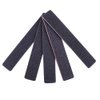 Elandy Rectangle Professional Duplex Scrub Waterproof Double Sided Nail Files Foot Files Emery Board Cosmetic Manicure Pedicure Nail Art Black-Pack of 10Pcs