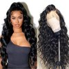 AUOCATTAIL Glueless Wigs Human Hair Pre Plucked Pre Cut 150% 13x4 Hd Transparent Lace Front Wigs With Baby Hair 28 Inch Body Wave Human Hair For Black Women