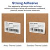 Avery Direct Thermal Address Labels, 1-1/8" x 3-1/2", White, Comparable to DYMO 30251, 130 Blank Labels per Roll, 2 Rolls of Labels, 260 Printable Labels Total (4150)