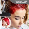 Hair Wax Color 7.06 Oz Hair Dyeing Styling Clay Mud, Included 2 Hair Dye Color Brush + 3 Shawl + Rat Tail Comb + 5 Hair Clips Styling Tools Set, Coloring Cream for Party Cosplay Easy Cleaning (Red)