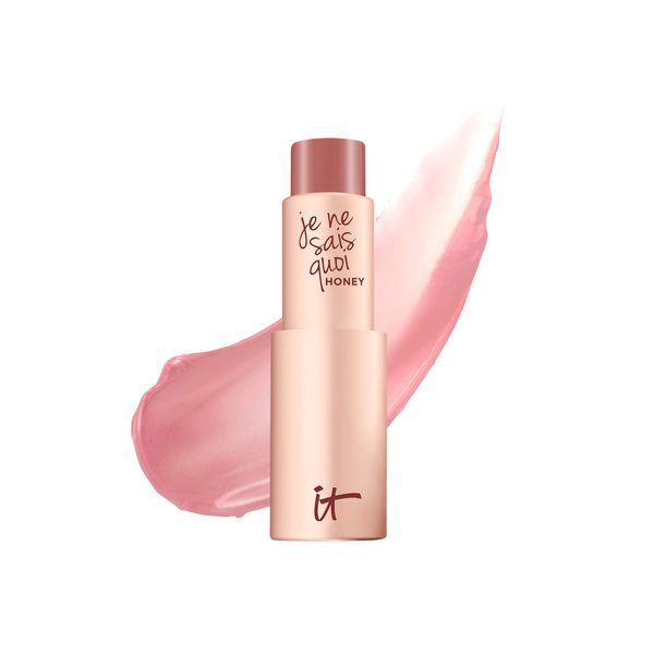 IT Cosmetics Je Ne Sais Quoi Lip Treatment - Anti-Aging Lip Balm - Reacts with Your Lips to Create a Customized Color - With Essential Oils & Antioxidants - 0.11 oz (Honey)